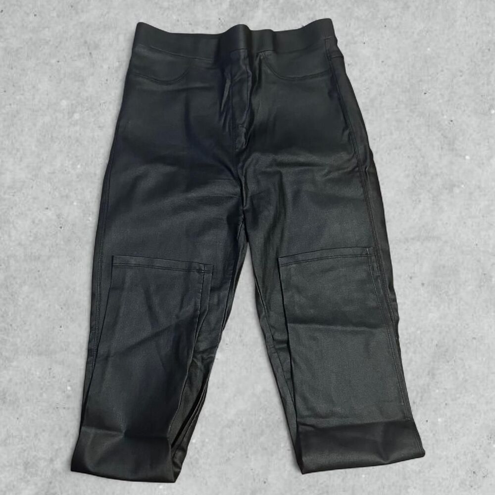 Black Jodifl faux leather skinny pants